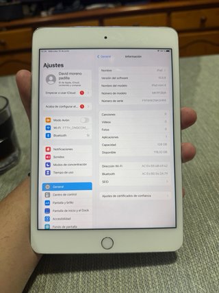 iPad Mini 4 128GB Blanco