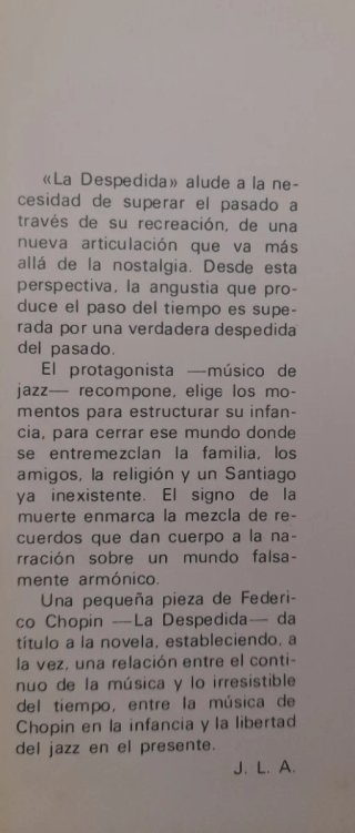 La Despedida (dedicat)