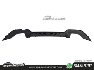 DIFUSOR TRASERO PARA BMW SERIE 3 G20 G21 + COLAS DOBLES CARBONO