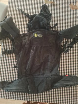 Mochila Portabebés Boba Negra