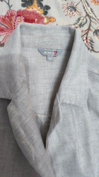 Camisa chaleco gris
