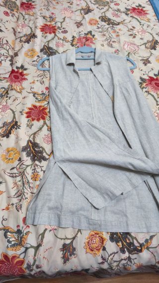 Camisa chaleco gris