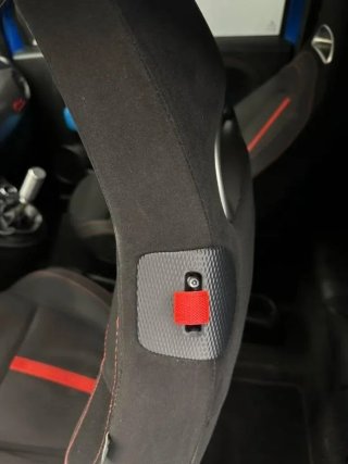 Nuevo! Abarth Tiradores (2) Asientos Aftermarket