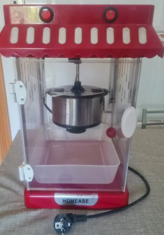 Máquina de Palomitas HOMEASE Roja