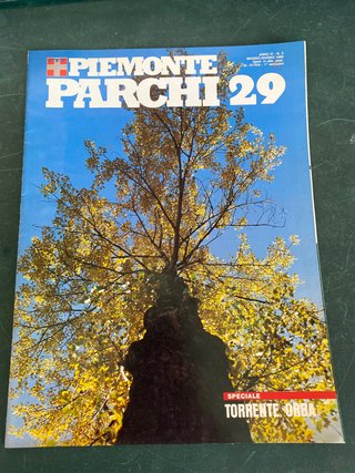 5 riviste Piemonte Parchi, anni 89 - 92