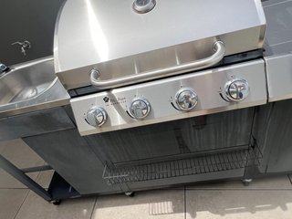 Barbacoa Cocina Exterior Gas