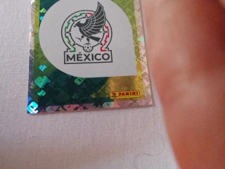Carta Panini México Rara