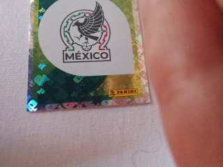 Carta Panini México Rara
