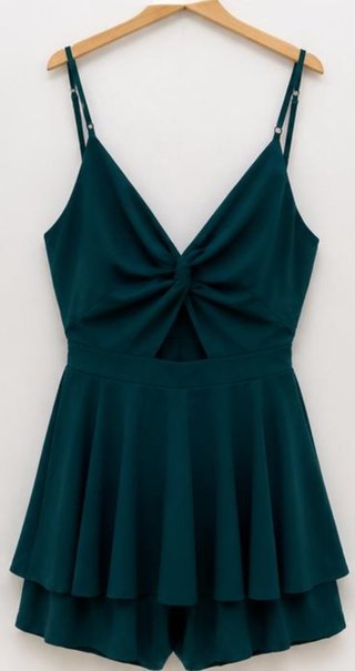 Mono Verde Corto Talla S