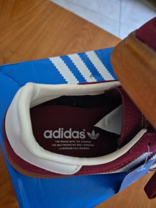 Zapatillas Adidas Spezial Burdeos/Granate Talla 40