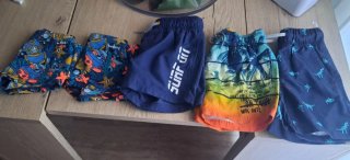 Lote 3 bañadores niño estampados