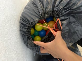 Bolas de piscina multicolores