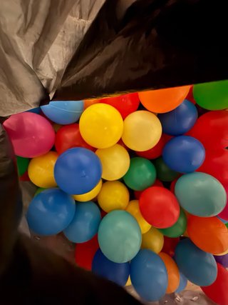 Bolas de piscina multicolores