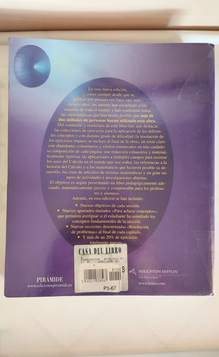 Cálculo I – Larson, Hostetler y Edwards (7ª ed)