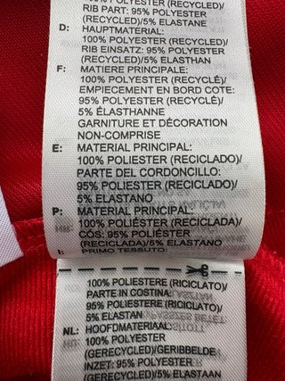 Chaqueta Adidas Roja - Como Nueva
