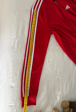 Chaqueta Adidas Roja - Como Nueva