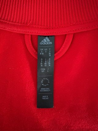 Chaqueta Adidas Roja - Como Nueva