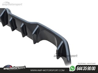 DIFUSOR TRASERO FORD FIESTA ST MK7 2012-2017 LOOK CARBONO