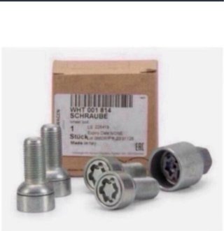 Tornillos ANTIRROBO  VW GOLF  VW PASSAT ( 1 LLAVE)