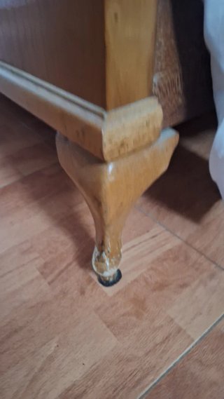 Cama de madera (solo estructura)