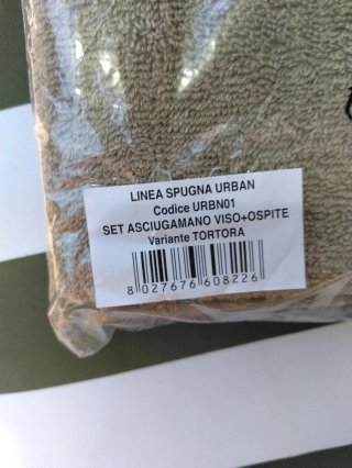 Coppia Asciugamani Alviero Martini Viso e Ospite