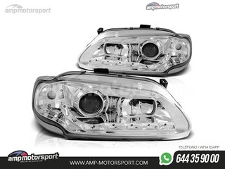 FAROS DELANTEROS LUZ DIURNA LED PARA RENAULT MEGANE