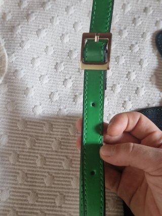 Bolso verde efecto piel Misako