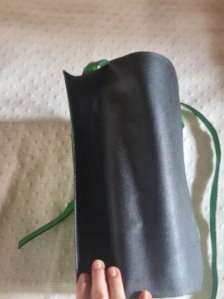 Bolso verde efecto piel Misako