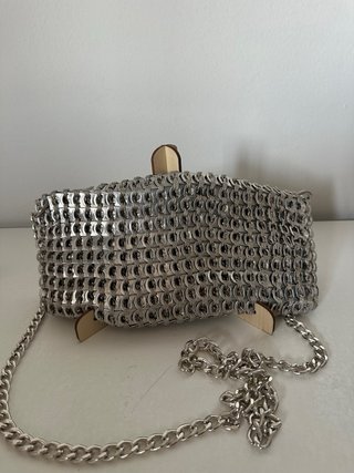 Borsa Vania Small Argento