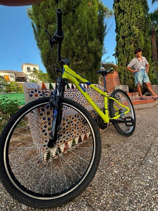 Bicicleta Montaña Infantil Verde