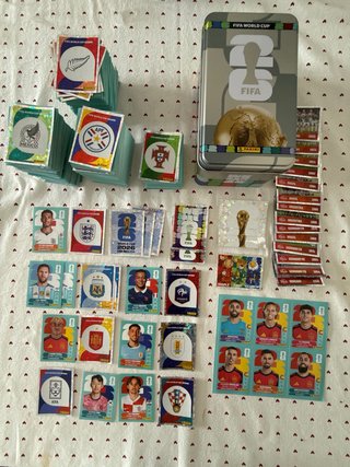 Estuche oferta +1000 cromos fifa world 2026