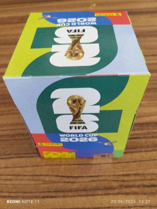 Caja 50 Sobres Panini FIFA World Cup 2026 Sellada