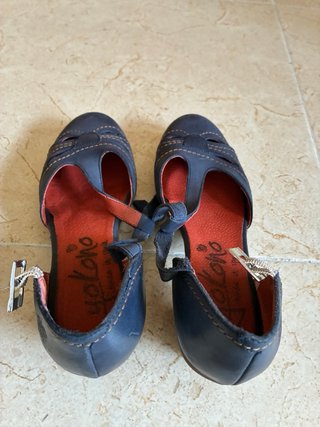 Yokono Zapatos Tacón Azul