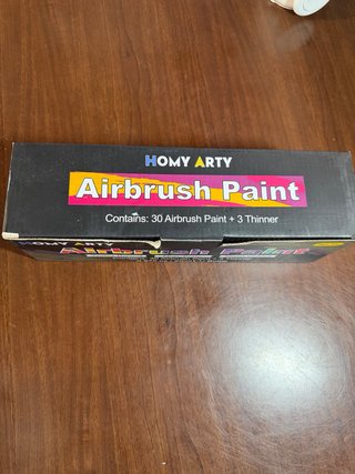HOMY ARTY Pintura Aerógrafo 30 Colores