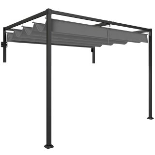Pérgola de pared 297x211x220 cm