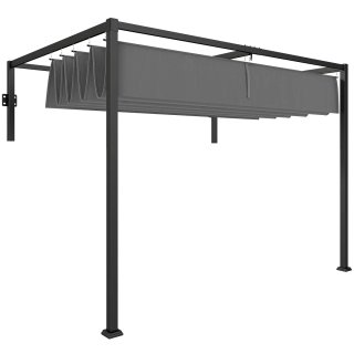 Pérgola de pared 297x211x220 cm