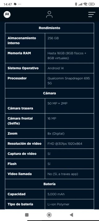 Motorola g34 5G