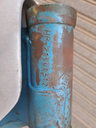 Chasis Bultaco Frontera 370 MK 11, documentable