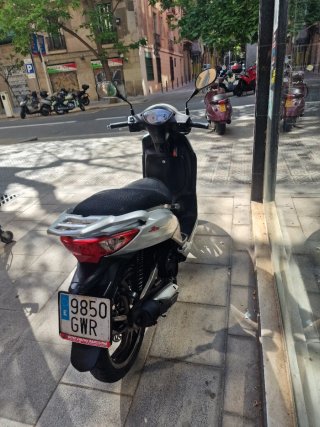 SYM Symphony S 125 Gris/Plata