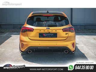 DIFUSOR TRASERO FORD FOCUS ST / ST-LINE MK4 2018-- NEGRO BRILLO