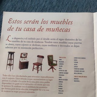 Casa de Muñecas 120 Fascículos Montaje Nuevo