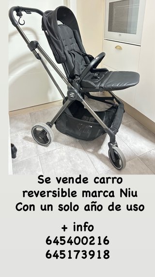Silla de paseo Niu reversible