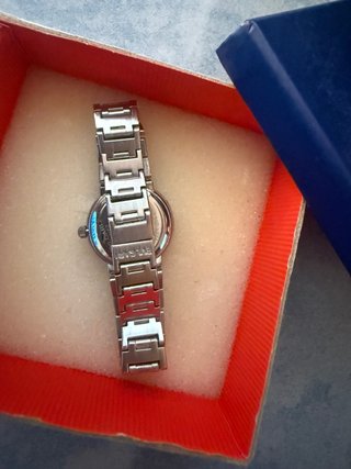 Reloj Bulgari Original Negro y Plateado