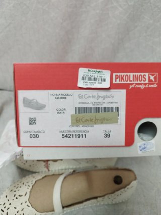 Zapatos Pikolinos Blancos Mujer
