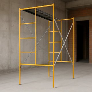 Andamios metálicos para obra