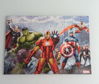 2 Puzzles Educa Spiderman y Avengers 2x100 piezas