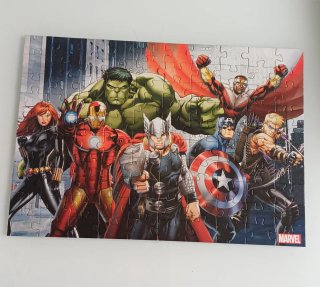 2 Puzzles Educa Spiderman y Avengers 2x100 piezas