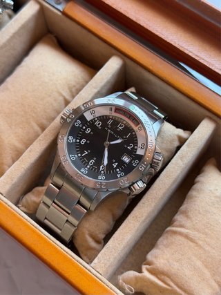 Hamilton Khaki Navy GMT
