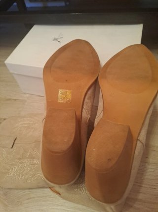 Stivali texani scamosciati beige Tg. 40