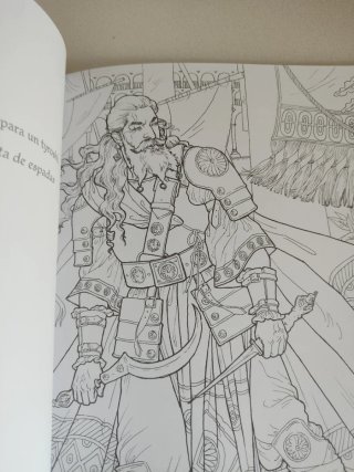 El libro oficial de Juego de Tronos para colorear